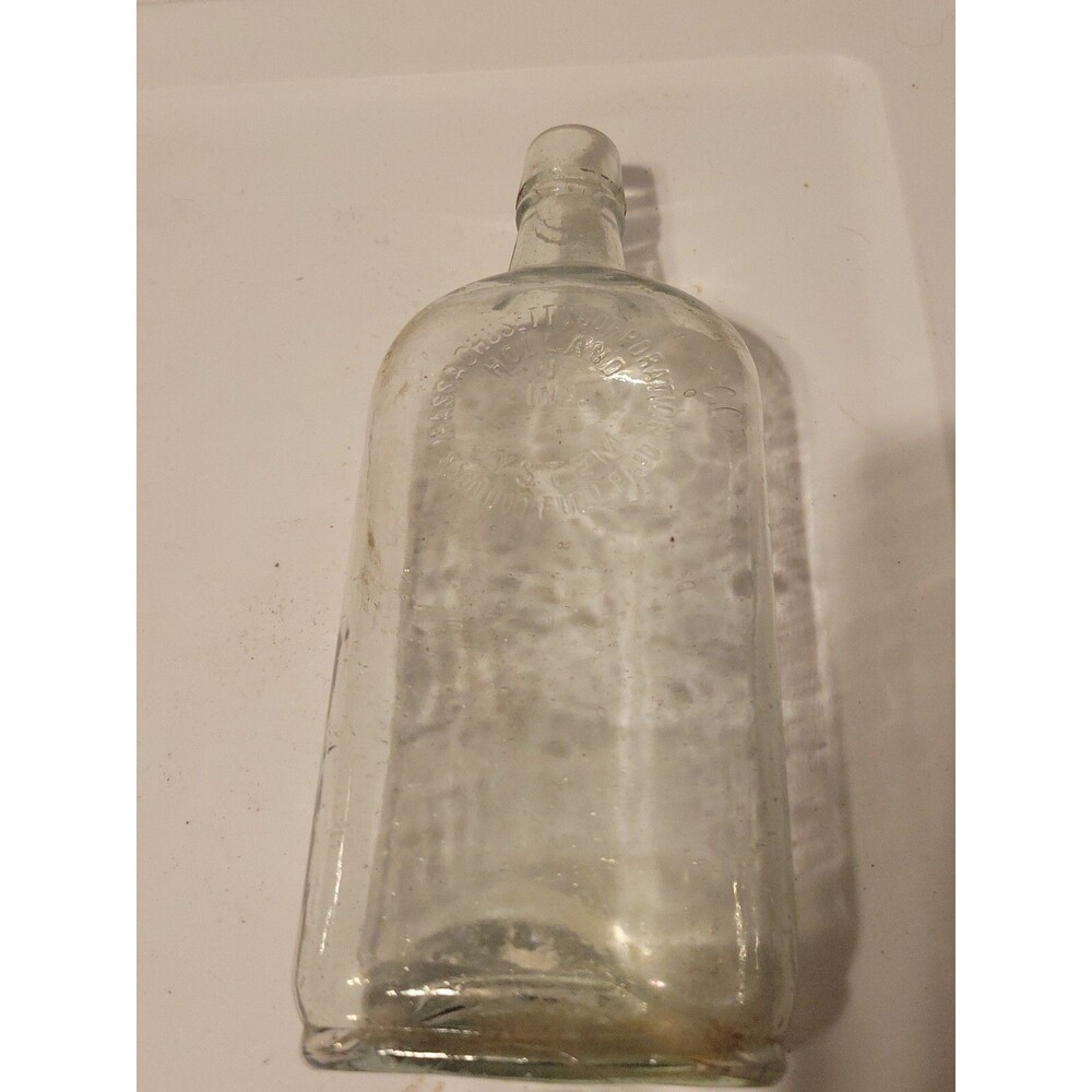 Massachusetts Corporation Holland System Vintage Bottle Antique? Bubbles